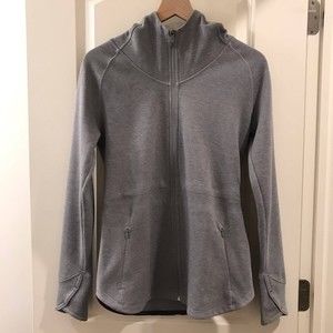 The North Face Women's Gray Wrap-ture Full Zip Jacket - Small